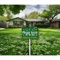 thumbnail image 4 of Eveokoki Please Keep Off The Grass Sign 12" x 8" Stay Off Grass Yard Sign with Stake Rust Free Aluminum UV Protected Waterproof Easy Mounting Outdoor Use, 4 of 6