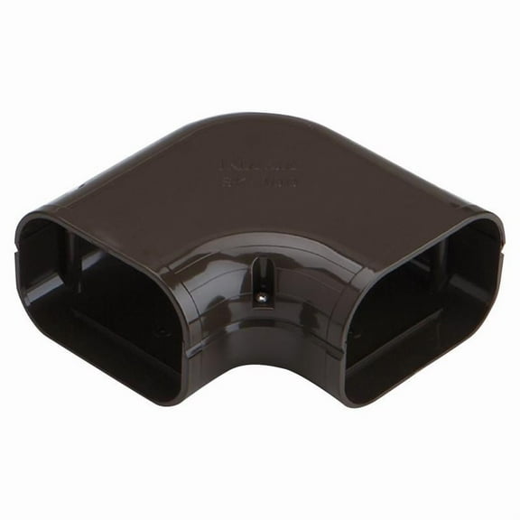 Slimduct Line Set Covers 6 in. W X 6 in. H Brown