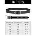 thumbnail image 5 of Maikun Men Belts Leather Belt For Gift Men Golf Dress Casual Jean, 5 of 6