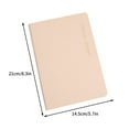thumbnail image 6 of Soft Face Notebook, Notepad, Workspace Supplies, Beige Cover, Lined Paper for Academy, Journaling, and Workspace Work, by FAJHHA, 6 of 7