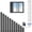 50-55cm, variant on Vertical Window Fan for Sliding Windows, Quiet Adjustable Retractable Reversible Airflow Window Fan with Waterproof Mesh Design for Kitchen, Bedroom and Basement Ventilation