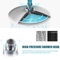 thumbnail image 3 of Amdohai 9 Inch Round Rain Showerhead G1/2 High Pressure Shower Head, 3 of 7
