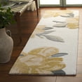 thumbnail image 2 of SAFAVIEH Jardin Jessie Floral Runner Rug, Ivory/Beige, 2'3" x 8', 2 of 6