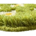 thumbnail image 6 of Ukeler Floral Moss Area Rugs for Bedroom Soft Shag Home Decor Carpet Non Slip Cozy Plush Floor Mat for Kids Room Nursery Room Dorm Room Class Room 39.5''×39.5'', 6 of 6
