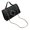 Black, variant on MUSOIE Clutch Purses for Women Vegan Leather Handbag Detachable Chain Strap Crossbody Shoulder Bag