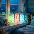 thumbnail image 6 of Hovilon 3-Piece Ocean Themed LED Candles, Battery Operated Flameless Table Lamps with Remote, Seaside Plastic Decorative Lights for Wedding Party Home Centerpiece, Safe Reusable Night Light Set, 6 of 6