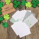 thumbnail image 4 of GOOHOCHY 2 juegos de tarjetas de felicitación manuscritas para el Día de San Patricio con sobres, 4 of 8