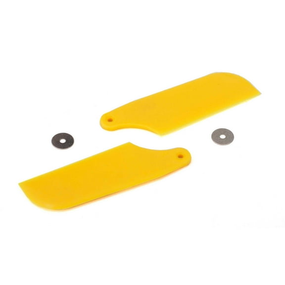 Blade Tail Rotor Blade Yellow B450 B400 BLH1671YE Replacement Helicopter Parts