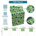 thumbnail image 6 of St. Patrick's Day Table Runner - 108 Inch Long Spring Green Lucky Irish Clovers Cotton and Linen Blended Dress Scarves Farmhouse Table Runner for Kitchen Dining, Coffee Table, 13" x 108", 6 of 8
