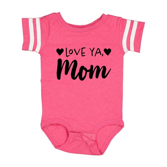 Inktastic Love Ya, Mom- Mothers Day Boys or Girls Baby Bodysuit