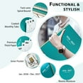 thumbnail image 6 of 2026-2027 Monthly Planner, 8.5x11": 24 Months (JAN. 2026 - DEC. 2027), Large Daily Blocks, Turquoise, 6 of 8