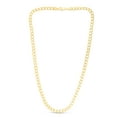 thumbnail image 3 of 14K Yellow Gold 18in 5.3mm Curb Chain with Lobster Clasp, 3 of 4