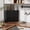 Black, variant on Corner bread box for kitchen countertop, Large Bread Bread Box, corner bread box for kitchen countertop, Under Cabinet Organizer fluted ()