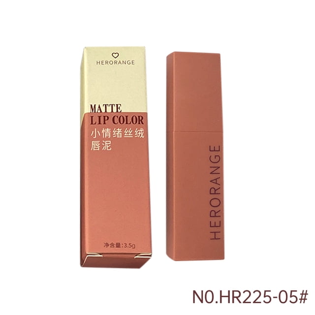 Ganfancp Brillo de Labios Mate Aterciopelado Lip Mud Barra de Labios Mate de Larga Duración Que No Se Desvanece 3,5 G Ofertas Del Día Sólo En Línea 1×3,5 G Lip Glaze