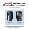 thumbnail image 2 of Car Key Cover Remote Case For Hyundai Santa Fe Sport Ix45 Equus Centennial Genesis G80 Grandeur Azera 2013-2016 Car Accessories, 2 of 21