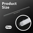 thumbnail image 2 of 1 set 30pcs ABS Plastic Round Tube for DIY Sand Table Architectural Model Making White 250x4mm 2.5mm inner diameter, 2 of 9