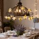thumbnail image 5 of Guirnalda de Luces Led Portátiles con Forma de Abeja, Alimentada Por Pilas, con Pétalos Transparentes, Fácil de Instalar, No Necesita Enchufe, Perfecta para Decorar Paredes, Ventanas y Techos En Inte, 5 of 7