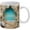 A092, variant on 3D Yorkshire Terrier Hole In A Wall Coffee Mug, 11 Oz White 3D Ceramic Coffee Cup, Creative Space Design Mug For Men Women
