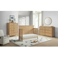 thumbnail image 2 of Soho Baby Everlee 4-In-1 Convertible Crib In Honey Wood, 2 of 6