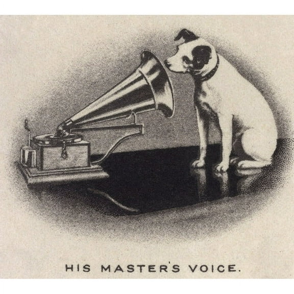 His Master'S Voice History (24 x 18)