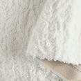 thumbnail image 5 of Everloom Royal Shag Pearl Modern Super Soft Solid Area Rug, White, 5'2"x7'2", 5 of 7