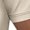 Beige, variant on Men's Summer Casual Loose Track Suits Waffle Lapel Shirt and Elastic Waist Drawstring Shorts Set Casual 2 Pieces Outfits with Pockets White