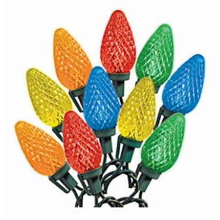 

25 Light Stay-Lit C9 Bulbs Multi Color