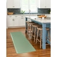 thumbnail image 5 of Unique Loom Comfort Mat Collection - Solid (2' x 3' Rectangle Green), 5 of 7