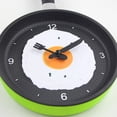 thumbnail image 4 of Silent Battery Operated Wall Clocks Frying Pan Pattern Wall Clock, 4 of 6