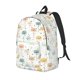thumbnail image 1 of Balery Dandelion Mochila Clásica Impresa Básica para Viaje, Mochila Escolar Resistente al Agua, Mochila de Lona con Correas Ajustables-Medium, 1 of 5