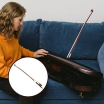 UPOUART Wooden Violin Bows for 1/2 and 4/4 Size Violins, Arbor Bow Accessories Ideal for Student Practice and Performance