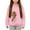 Pink, variant on Toddler Girls Cat Dog Pouch Hoodie Cute Solid Pet Carrier kangaroo Pouch Sweatshirts with Large Pocket Kids Clothes