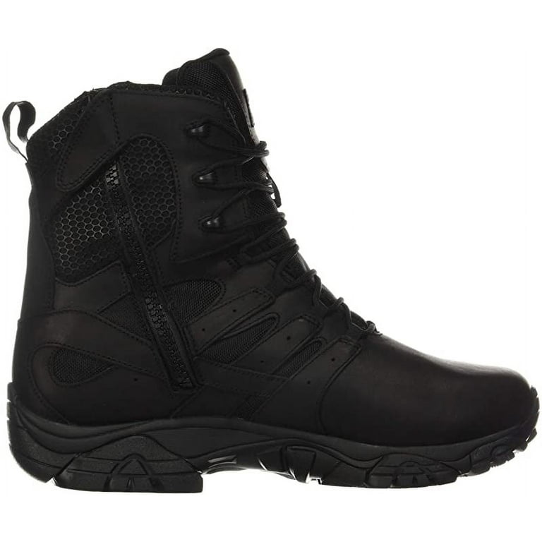 Merrell Work Men s Moab 2 8 Tactical Response WP Boot Black 9 2E W US Walmart