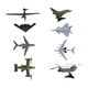 thumbnail image 2 of 8pcs Modelo de aviones de aviones de bricolaje Modelo de ensamblaje de juguete para niños Collection de avión de alto simulación de alto peso múltiple Estilo B, 2 of 8