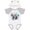 White & Heather w/ Ears, variant on Inktastic Sweet As Pie Hearts Boys or Girls Baby Bodysuit