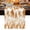 Orange, variant on Burnt Orange Forest Table Runner 70 Inches Long, Contemporary Silhouette Abstract Art Kitchen Coffee Dining Table Decoration for Home Party Birthday Wedding Home Decor 13x70 Inches