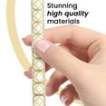 thumbnail image 3 of Tania 5/8"  Rhinestone Beaded Iron-On Trim by the yard (Sold by the Yard), 3 of 5