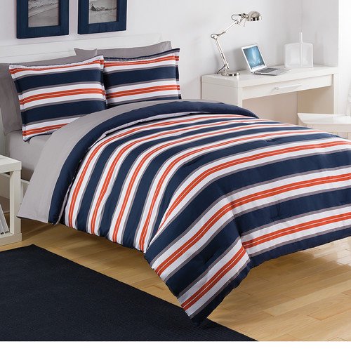 IZOD Rugby Stripe Comforter Set - Walmart.com - Walmart.com