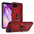 thumbnail image 1 of [PST] Google Pixel 4 XL Kickstand Rotating Ring Case, Heavy Duty Drop Protection Hybrid Shock Absorption Rugged Hard Phone Case Cover with Ring Stand Fits Magnetic Car Mount, 1 of 4