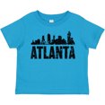 thumbnail image 3 of Inktastic Atlanta Skyline Grunge Boys or Girls Toddler T-Shirt, 3 of 5