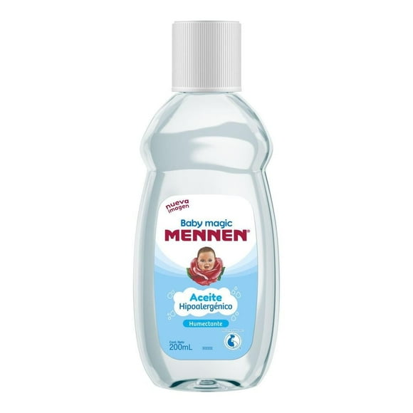 Aceite para Bebé Mennen Baby Magic es Hipoalergénico y Humectante 200 ml