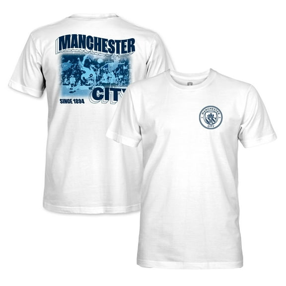 Men's 1863FC White Manchester City Duo Tone Player T-Shirt