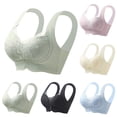 thumbnail image 3 of Ahdbta Bras for Women Floral Lace Adjustable Straps Bra Full Coverage Push Up Support Lift Comfort Everyday Bralettes, 3 of 3