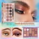 thumbnail image 3 of Kit de maquillaje completo KAVCENT con paleta de sombras de ojos y brillo de labios, 3 of 7