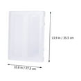 thumbnail image 6 of CIMAXIC Portable Project Case Transparent Strong Load-Bearing Buckle Lock for Storage 2Pcs, 6 of 6