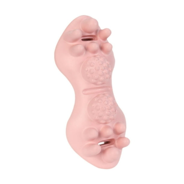 Masajeador de espalda y cuello Masajeador de espalda Portátil Ligero Cómodo Masaje con baches Rosa