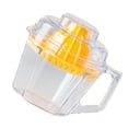 thumbnail image 3 of GOOHOCHY Mini exprimidor manual de frutas de plástico para el hogar, 1 unidad, extractor de jugo manual, utensilio de cocina (amarillo), 3 of 8