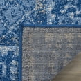 thumbnail image 5 of SAFAVIEH Adirondack Royston Traditional Area Rug, Light Blue/Dark Blue, 4' x 4' Round, 5 of 5