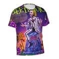 thumbnail image 3 of Beetlejuice Men's Short-Sleeve T-Shirt Summer Casual Tee Top Breathable Crewneck T-Shirt Small, 3 of 7