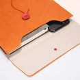 Pu Leather A4 File Folder Document Holder Filing Envelope Project File ...